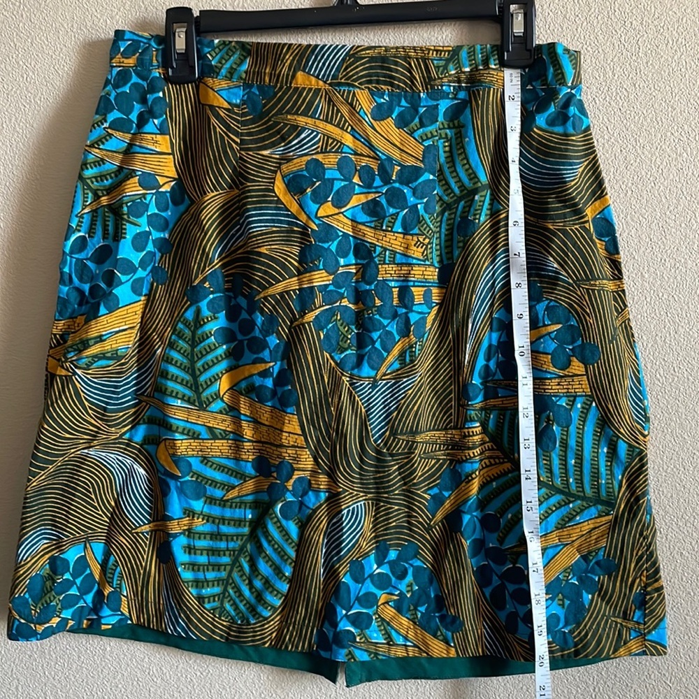 NWT Blue and Yellow Boutique Skirt Size‎ Large